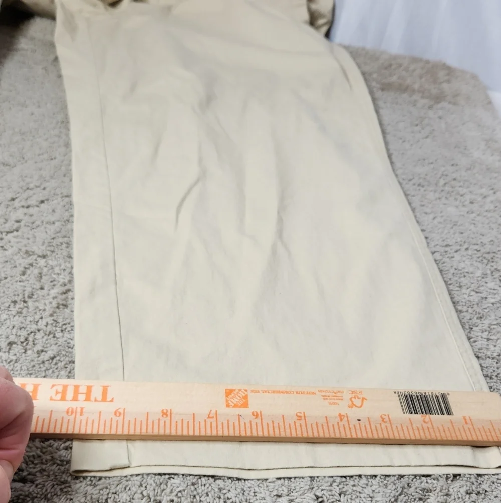 Women's High-Rise Straight Ankle Chino Pants - A New Day Tan 17 - Picture 8 of 16